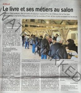 Salon Avrillé 2023 dans la presse