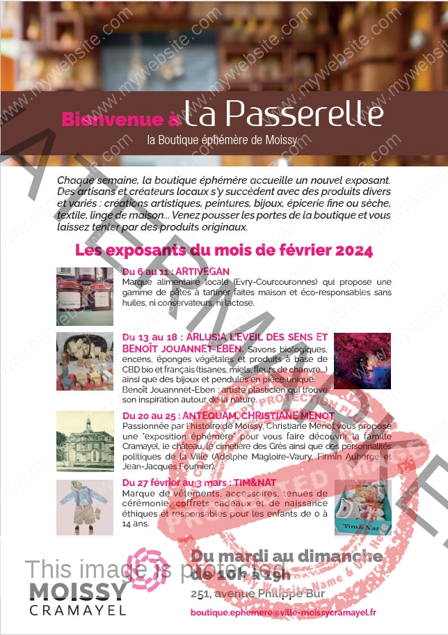 Moissy - Boutique éphémère - Février 2024