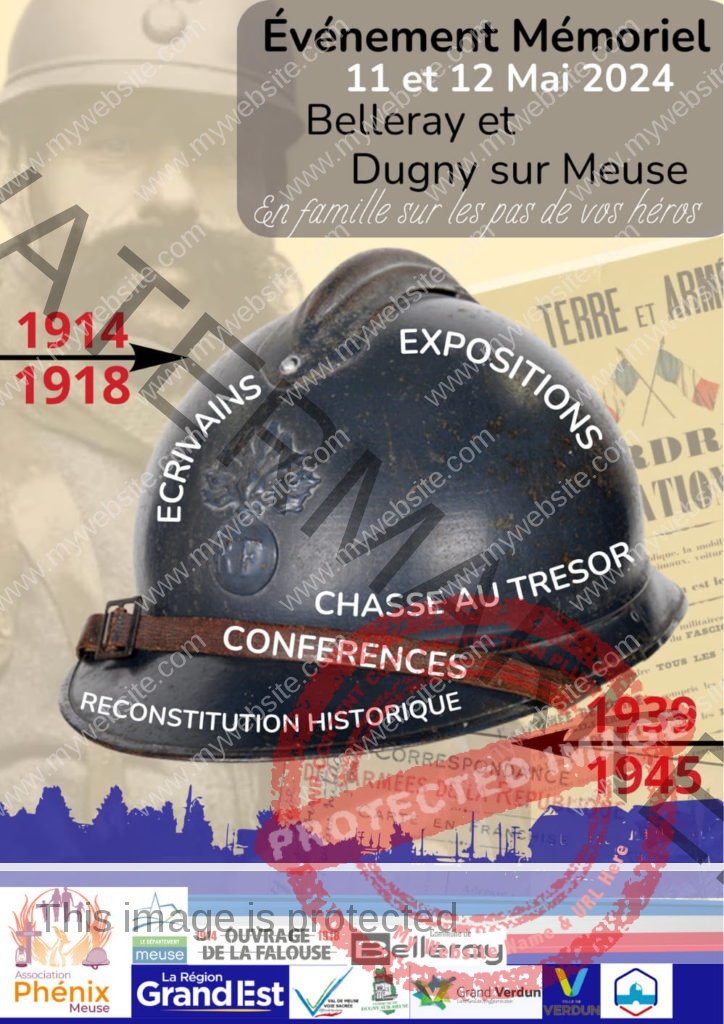 Evènement mémoriel Belleray et Dugny sur Meuse