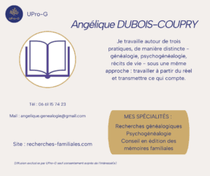 Portrait Angélique DUBOIS-COUPRY